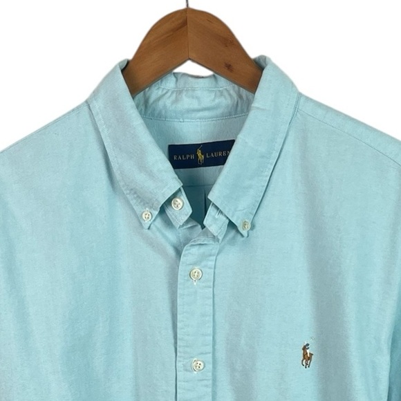 BF914 Men’s Polo Ralph Lauren Designer Preppy Button Down Shirt XXL - Picture 4 of 4